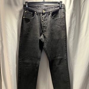 BLACK VERSACE JEANS